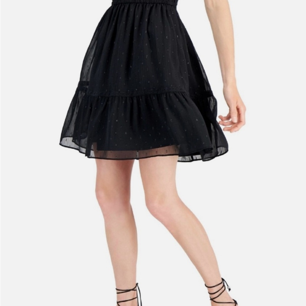 International concepts Elegant Black Halter Dress - Picture 3 of 6